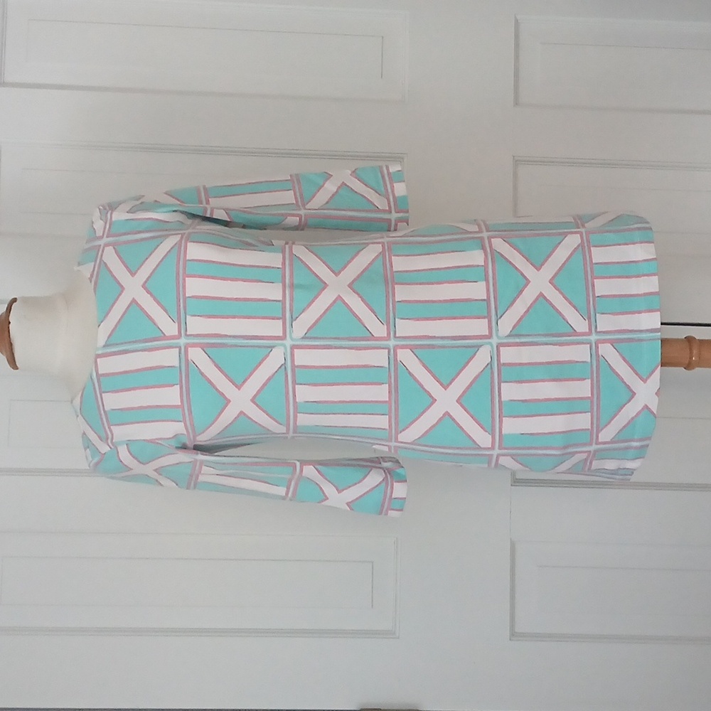 Mahi Gold Bimini 3/4 Sleeve Dress